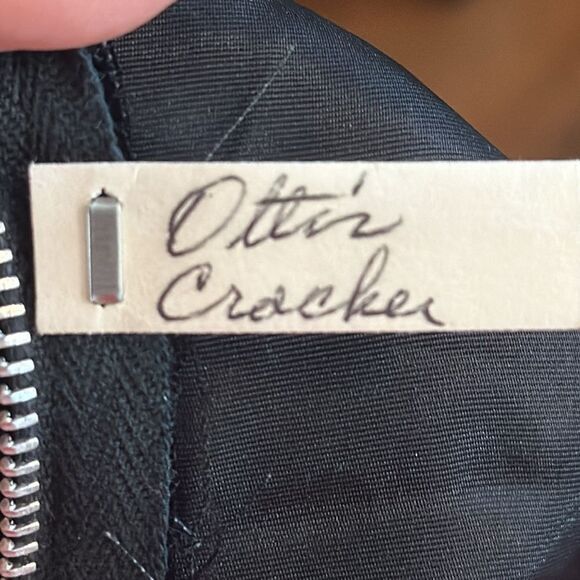 Vintage 60s dressy beaded & sequined black blouse - Picture 7 of 9